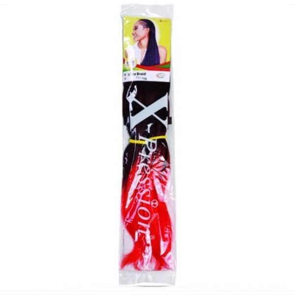 Mèche X-Pression Ultra Braid:T1B/Red