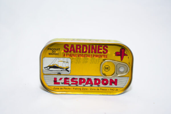 Sardines A l'huile vegetale pimenté "L'espadon" – Image 2