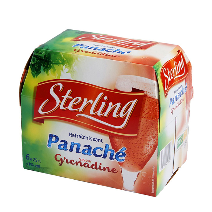 Sterling Panaché saveur grenadine