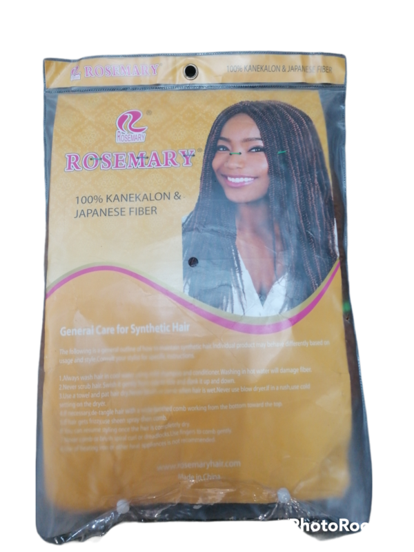 Rosemary 100% Kanekalon ,Kinky Bulk 144 – Image 2