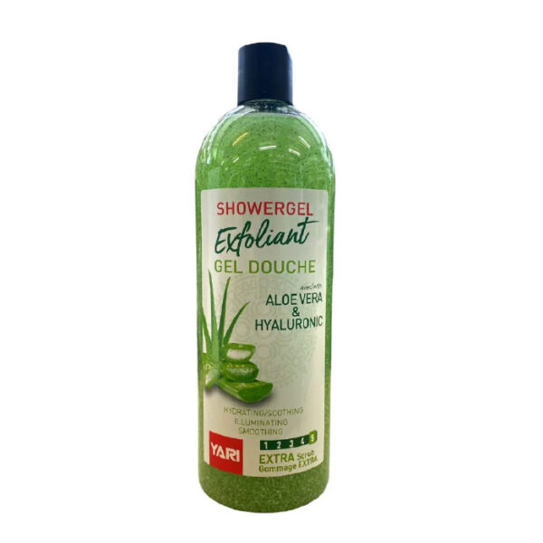 Showergel Exfoliant Gel Douche Aloe Vera & Hyaluronic 1L