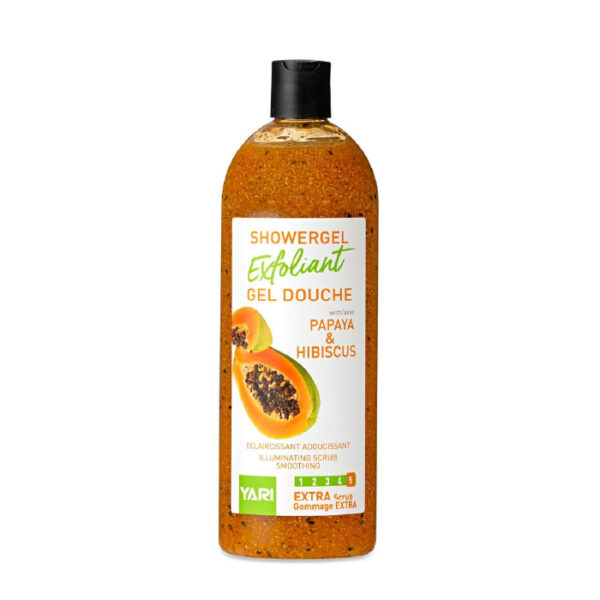 Showergel Exfoliant Gel Douche Papaya & Hibiscus 1L